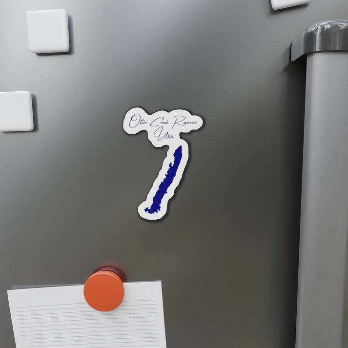 Utah  Otter  Creek  Reservoir  Die  Cut  Magnet  front  position  view  from  context-1  4  x  4.webp