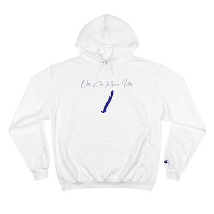Utah  Otter  Creek  Reservoir  Hoodie  front  position  view  from  front  white.webp