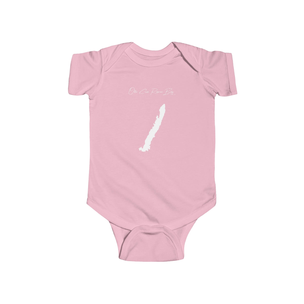 Utah  Otter  Creek  Reservoir  Onesie  front  position  view  from  front  pink.webp