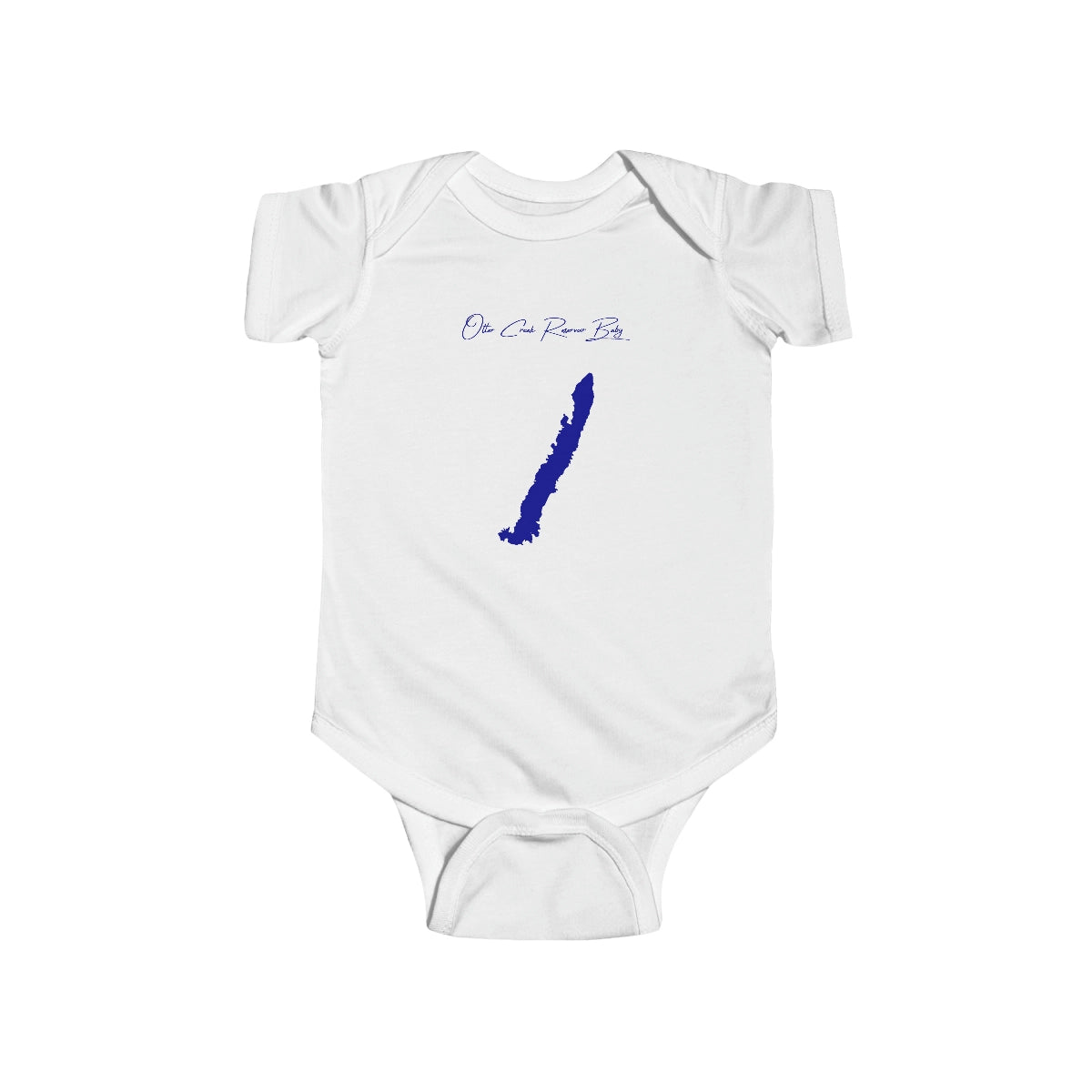 Utah  Otter  Creek  Reservoir  Onesie  front  position  view  from  front  white.webp