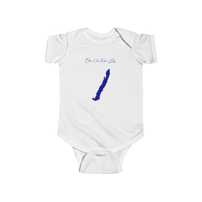 Utah  Otter  Creek  Reservoir  Onesie  front  position  view  from  front  white.webp