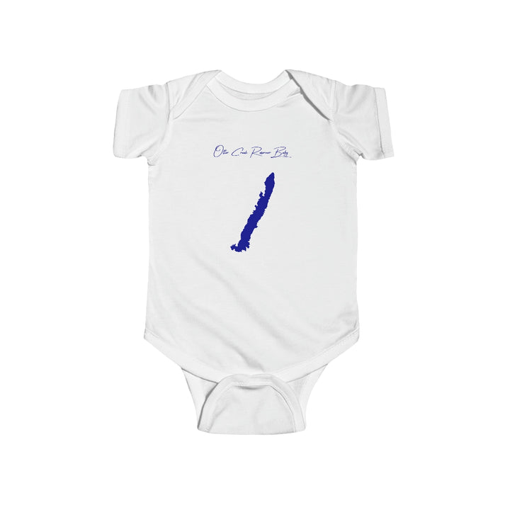 Utah  Otter  Creek  Reservoir  Onesie  front  position  view  from  front  white.webp
