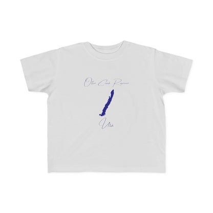 Utah  Otter  Creek  Reservoir  Toddler  T-shirt  front  position  view  from  front  silver.webp