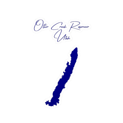 Utah  Otter  Creek  Reservoir  Vinyl  Decal  other  position  view  from  front  4  x  6.webp