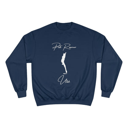 Utah  Piute  Reservoir  Sweatshirt  front  position  view  from  front  navy.webp