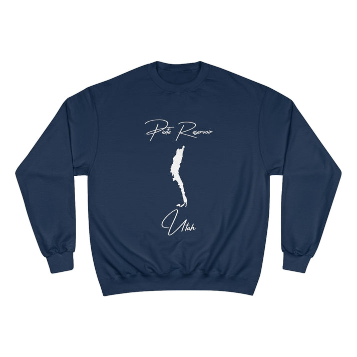 Utah  Piute  Reservoir  Sweatshirt  front  position  view  from  front  navy.webp