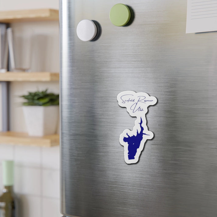 Utah  Scofield  Reservoir  Die  Cut  Magnet  front  position  view  from  context-2  4  x  4.webp