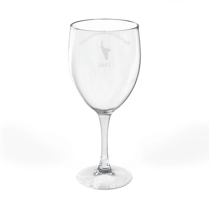 Utah  Scofield  Reservoir  Engraved  Wine  Glass  other  position  view  from  back  10.5oz.webp