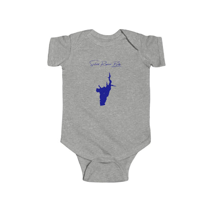 Utah  Scofield  Reservoir  Onesie  front  position  view  from  front  heather.webp