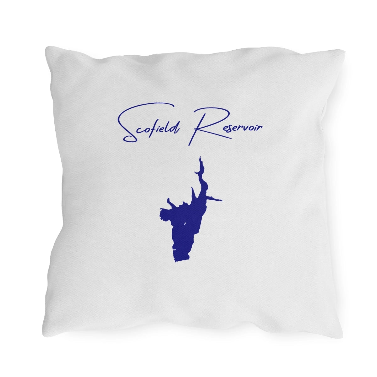 Utah  Scofield  Reservoir  Outdoor  Pillow  back  position  view  from  back  18  x  18.webp