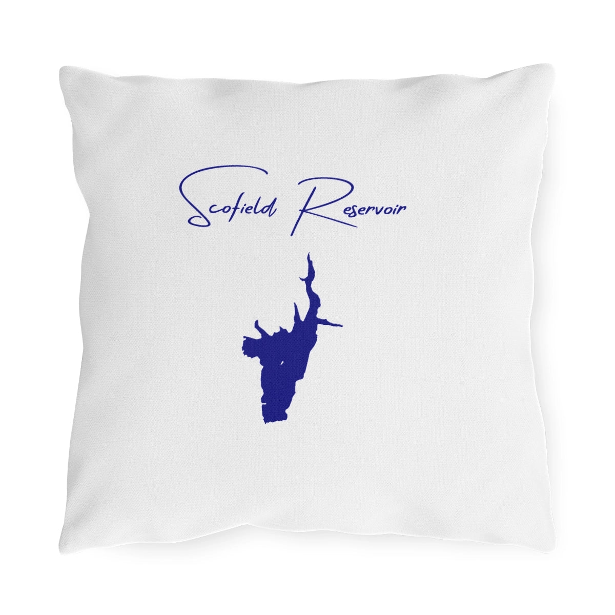 Utah  Scofield  Reservoir  Outdoor  Pillow  front  position  view  from  front  16  x  16.webp