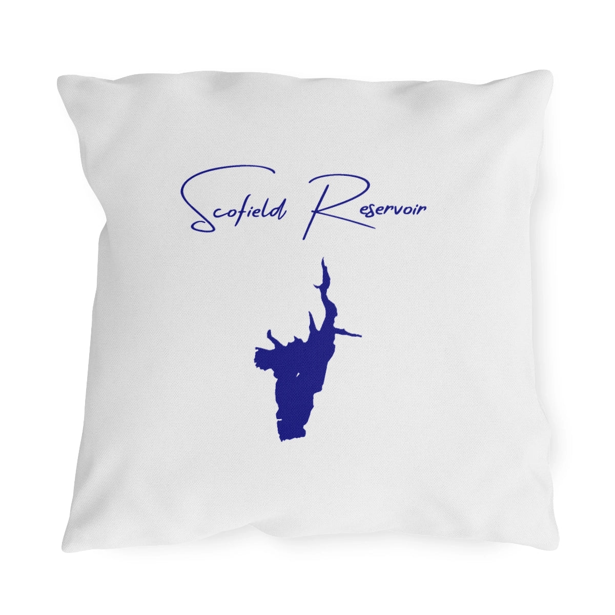 Utah  Scofield  Reservoir  Outdoor  Pillow  front  position  view  from  front  18  x  18.webp