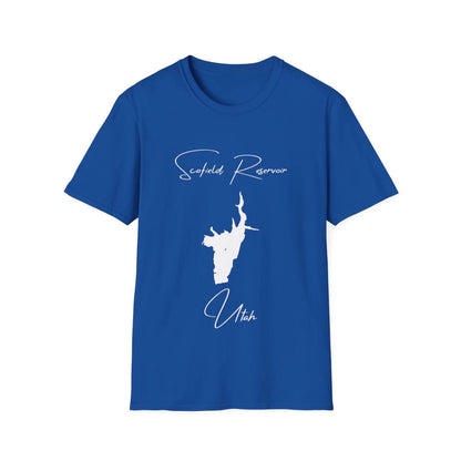 Utah  Scofield  Reservoir  T-shirt  front  position  view  from  front  royal.webp