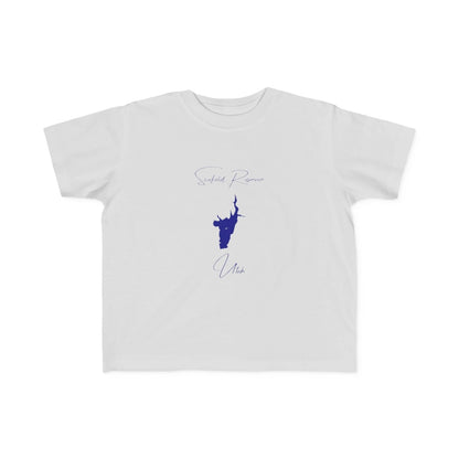 Utah  Scofield  Reservoir  Toddler  T-shirt  front  position  view  from  front  silver.webp