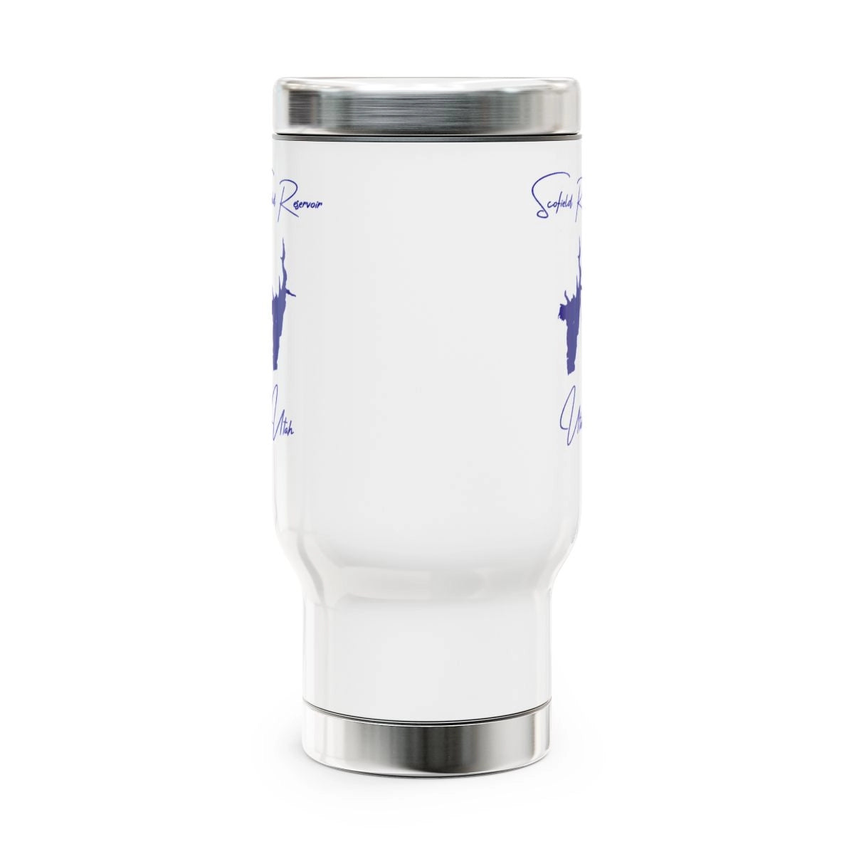 Utah  Scofield  Reservoir  Travel  Mug  other  position  view  from  front  14oz.webp