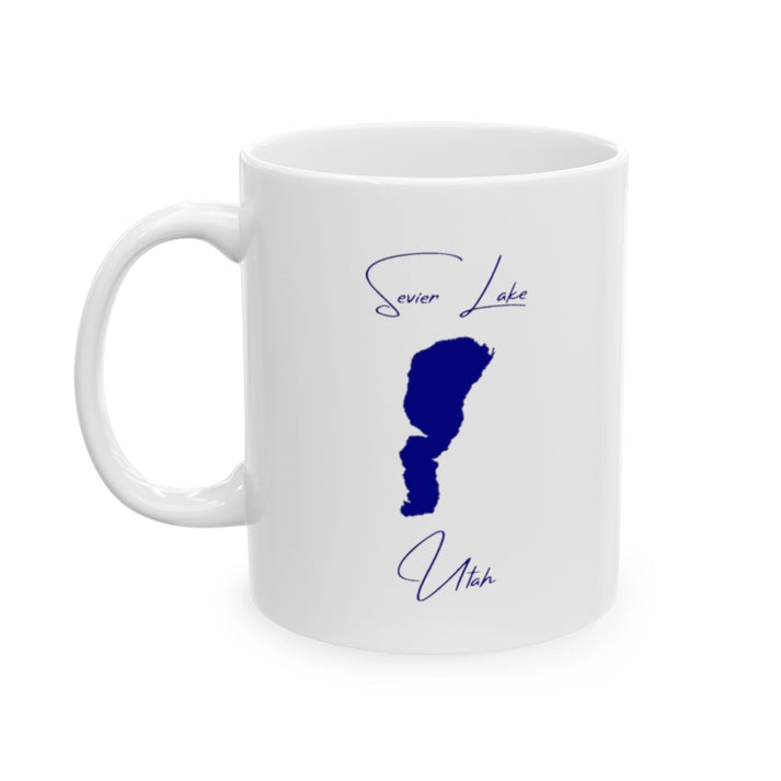Utah  Sevier  Lake  Ceramic  Mug  other  position  view  from  left  11oz.webp
