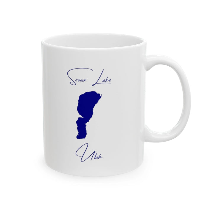 Utah  Sevier  Lake  Ceramic  Mug  other  position  view  from  right  11oz.webp