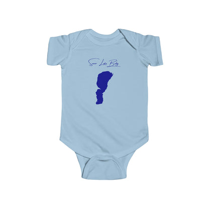 Utah  Sevier  Lake  Onesie  front  position  view  from  front  light  blue.webp