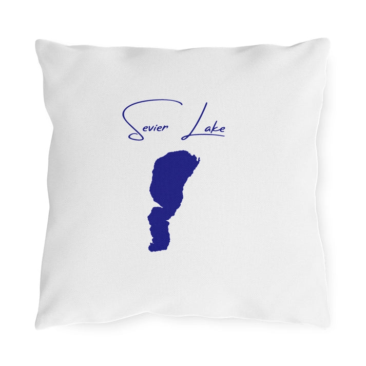 Utah  Sevier  Lake  Outdoor  Pillow  front  position  view  from  front  16  x  16.webp