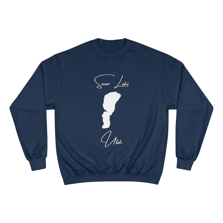 Utah  Sevier  Lake  Sweatshirt  front  position  view  from  front  navy.webp