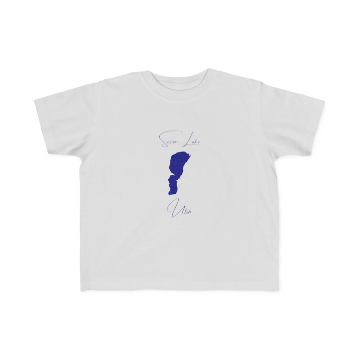Utah  Sevier  Lake  Toddler  T-shirt  front  position  view  from  front  silver.webp