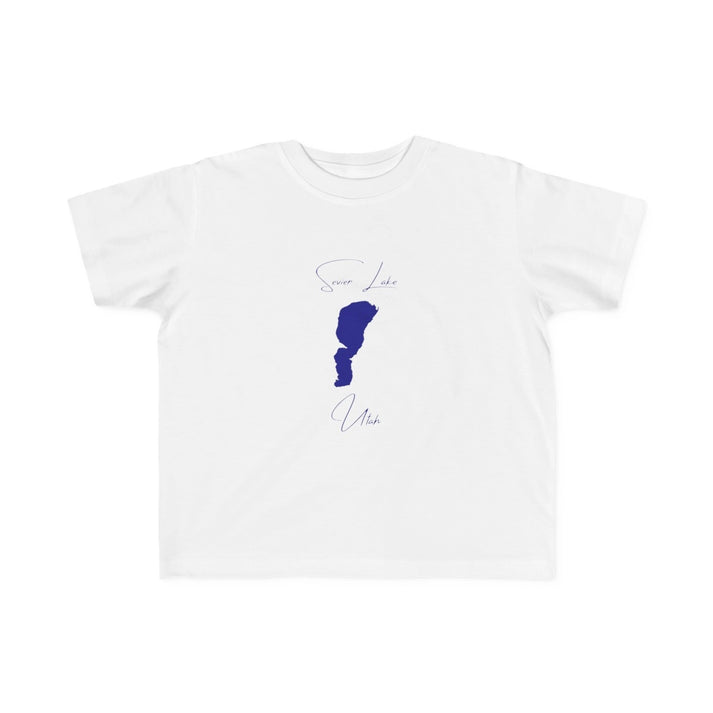 Utah  Sevier  Lake  Toddler  T-shirt  front  position  view  from  front  white.webp