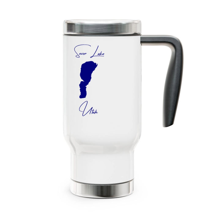 Utah  Sevier  Lake  Travel  Mug  other  position  view  from  right  14oz.webp