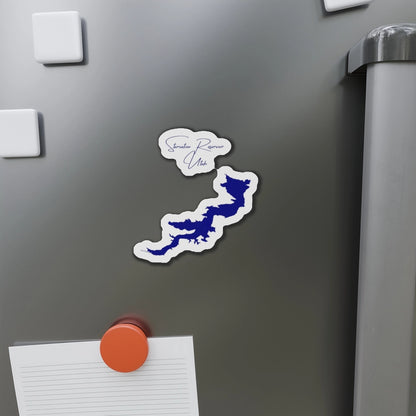 Utah  Starvation  Reservoir  Die  Cut  Magnet  front  position  view  from  context-1  4  x  4.webp