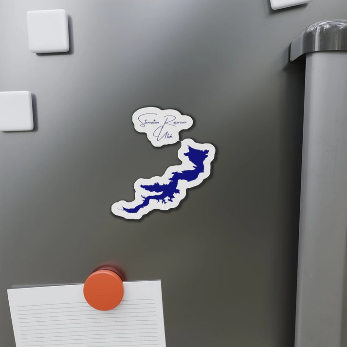 Utah  Starvation  Reservoir  Die  Cut  Magnet  front  position  view  from  context-1  4  x  4.webp