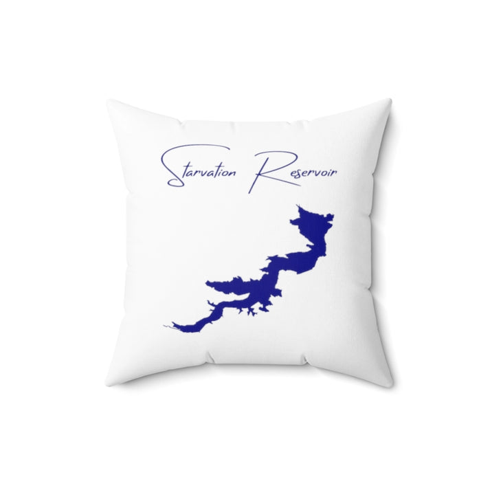 Utah  Starvation  Reservoir  Pillow  front  position  view  from  back  16  x  16.webp