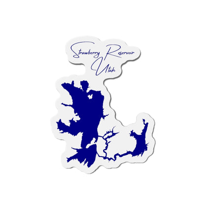 Utah  Strawberry  Reservoir  Die  Cut  Magnet  front  position  view  from  front  4  x  4.webp