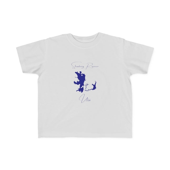 Utah  Strawberry  Reservoir  Toddler  T-shirt  front  position  view  from  front  silver.webp