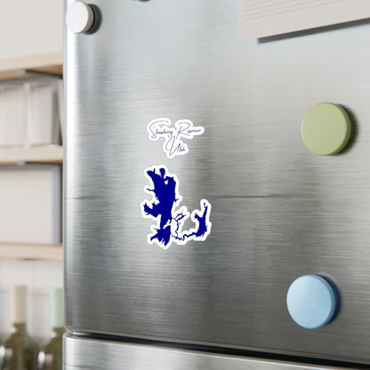 Utah  Strawberry  Reservoir  Vinyl  Decal  other  position  view  from  context-2  4  x  6.webp