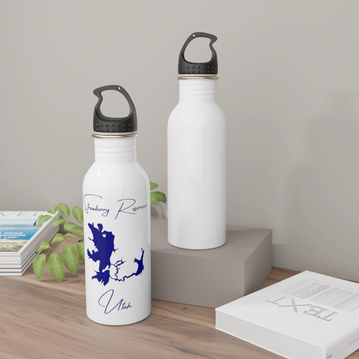 Utah  Strawberry  Reservoir  Water  bottle  other  position  view  from  context-2  white.webp