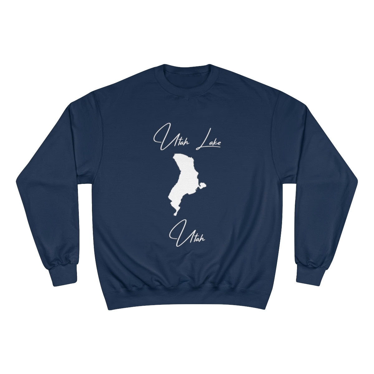 Utah  Utah  Lake  Sweatshirt  front  position  view  from  front  navy.webp