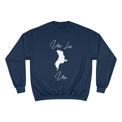 Utah  Utah  Lake  Sweatshirt  front  position  view  from  front  navy.webp