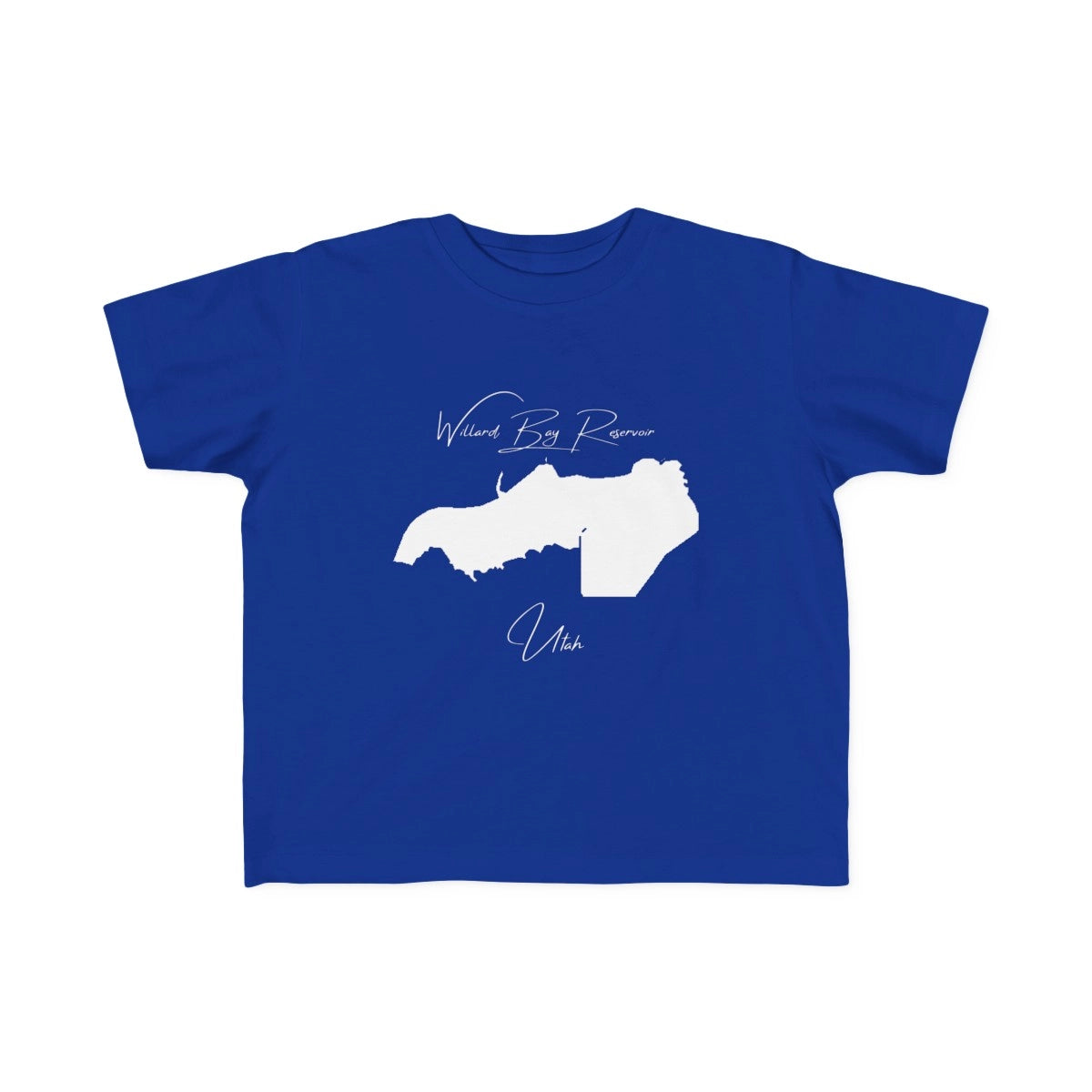 Utah  Willard  Bay  Reservoir  Toddler  T-shirt  front  position  view  from  front  royal.webp