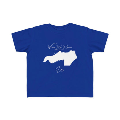 Utah  Willard  Bay  Reservoir  Toddler  T-shirt  front  position  view  from  front  royal.webp