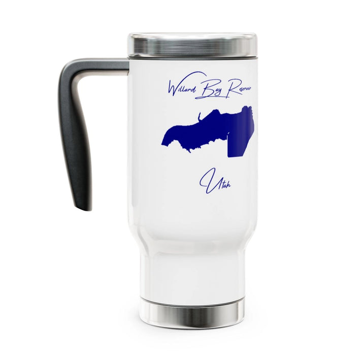Utah  Willard  Bay  Reservoir  Travel  Mug  other  position  view  from  left  14oz.webp