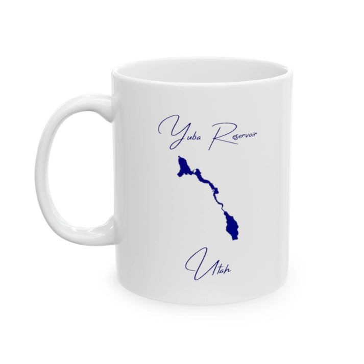 Utah  Yuba  Reservoir  Ceramic  Mug  other  position  view  from  left  11oz.webp