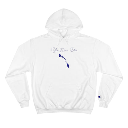 Utah  Yuba  Reservoir  Hoodie  front  position  view  from  front  white.webp