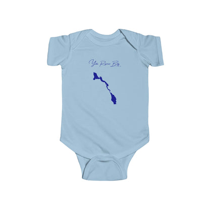 Utah  Yuba  Reservoir  Onesie  front  position  view  from  front  light  blue.webp