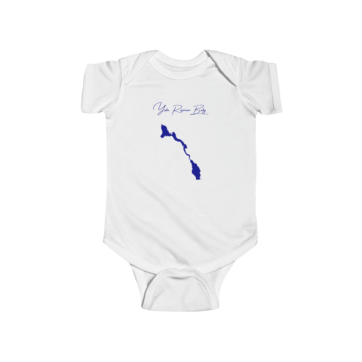 Utah  Yuba  Reservoir  Onesie  front  position  view  from  front  white.webp