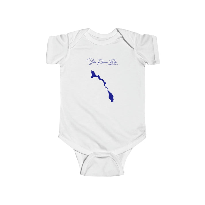 Utah  Yuba  Reservoir  Onesie  front  position  view  from  front  white.webp