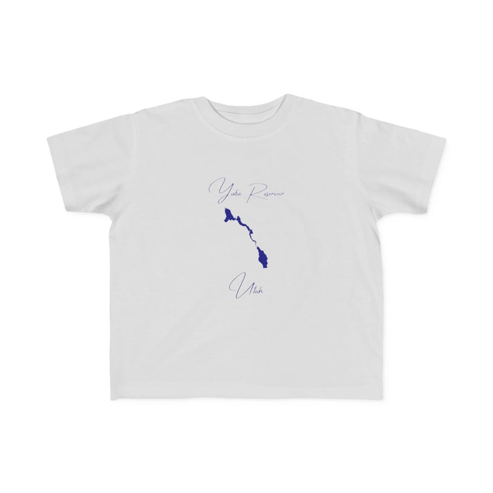 Utah  Yuba  Reservoir  Toddler  T-shirt  front  position  view  from  front  silver.webp