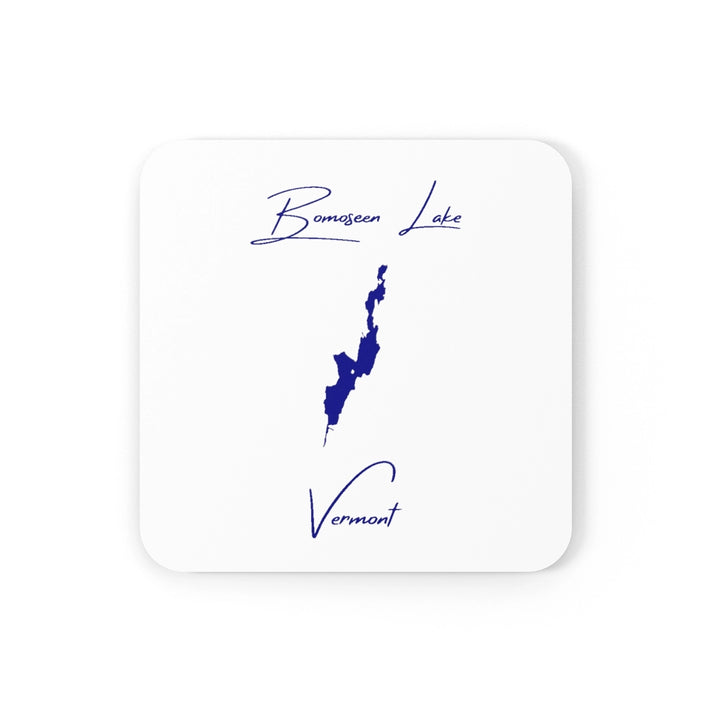 Vermont  Bomoseen  Lake  Coaster  Set  front  position  view  from  front  3.75  x  3.75.webp