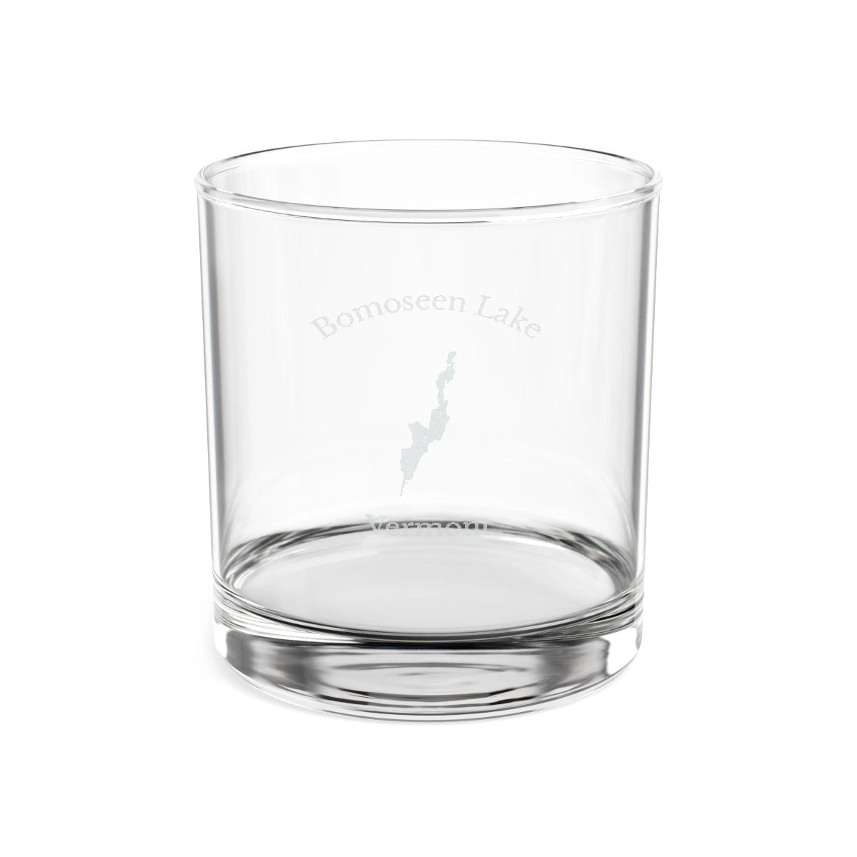 Vermont  Bomoseen  Lake  Engraved  Whiskey  Glass  other  position  view  from  front  10.5oz.webp