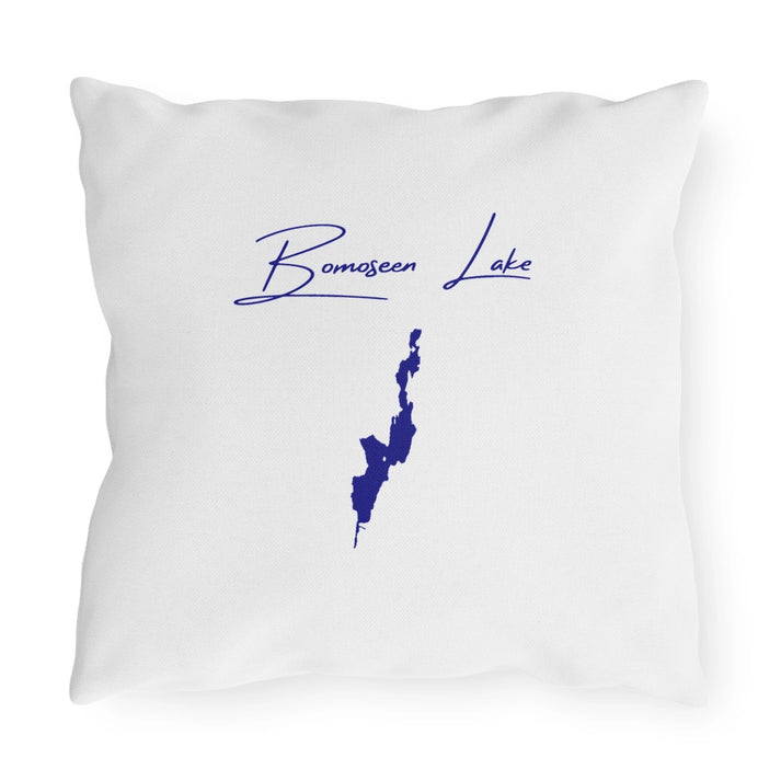Vermont  Bomoseen  Lake  Outdoor  Pillow  back  position  view  from  back  16  x  16.webp