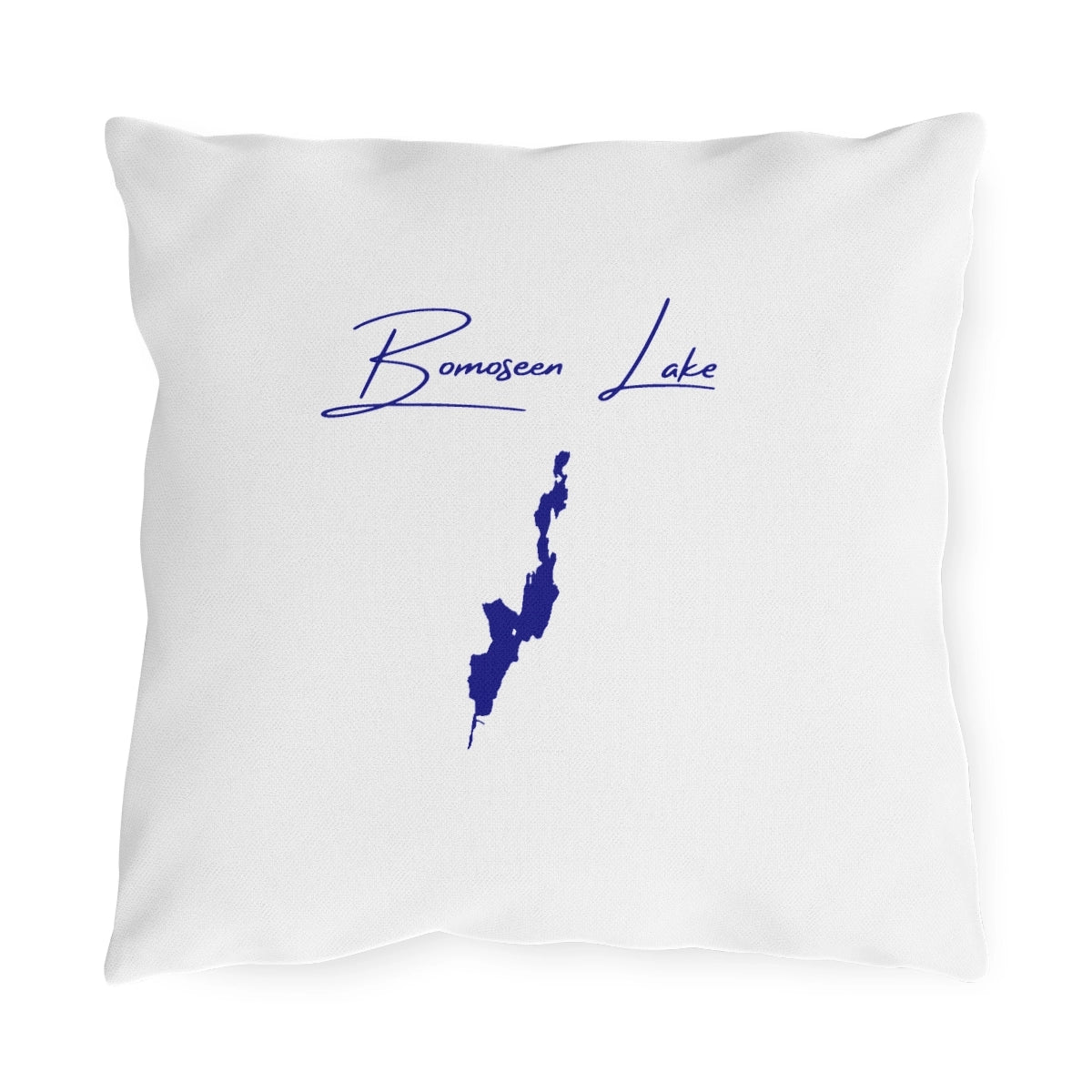 Vermont  Bomoseen  Lake  Outdoor  Pillow  front  position  view  from  front  16  x  16.webp
