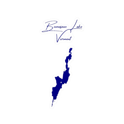 Vermont  Bomoseen  Lake  Vinyl  Decal  other  position  view  from  front  4  x  6.webp
